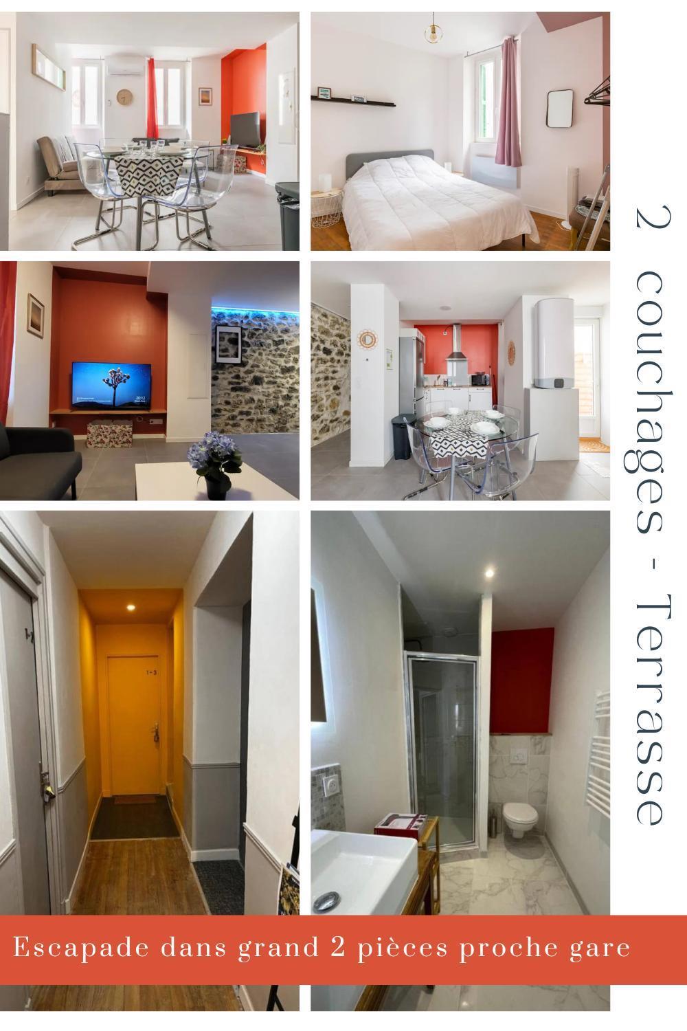 Escapade Dans Grand T2 De Charme Avec Terrasse - Proche Gare Et Centre Ville ลูร์ด ภายนอก รูปภาพ